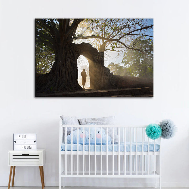 Under The Arch - Canvas Wall Art Painting | Bowlift