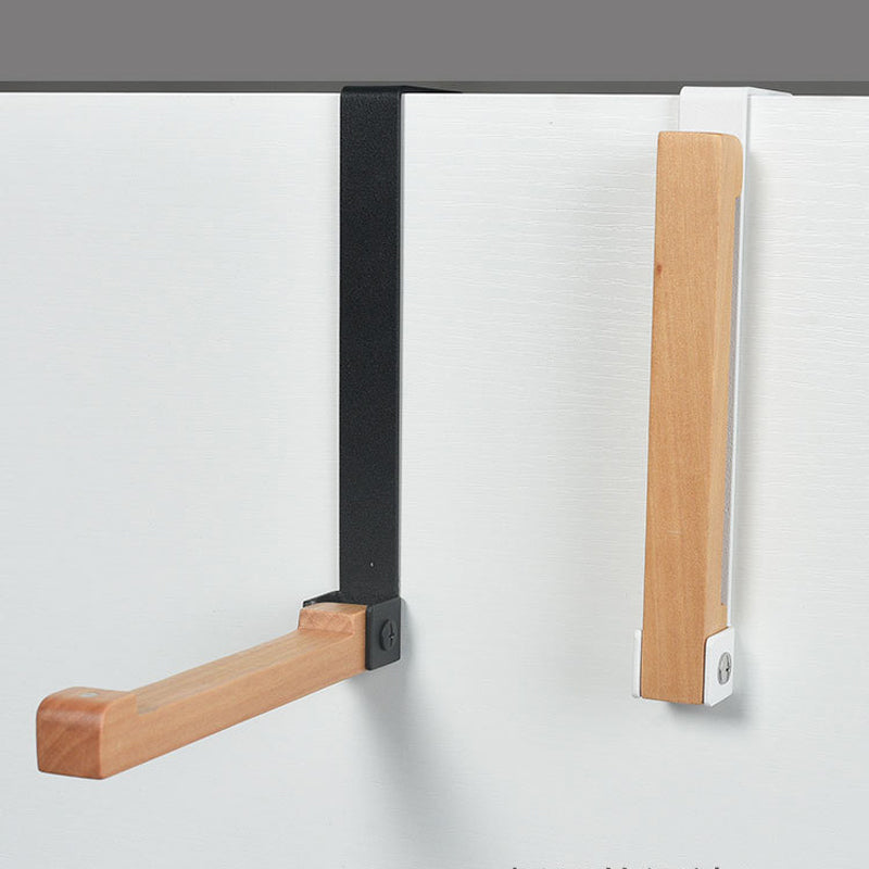 Foldable Wood Over The Door Hooks | Bowlift