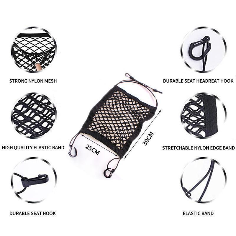 BowLift | Storage Net Bag For Car Seat