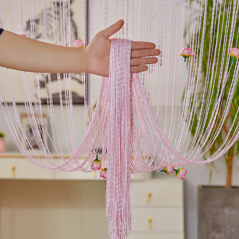 BowLift | Rose Thread Door Curtain