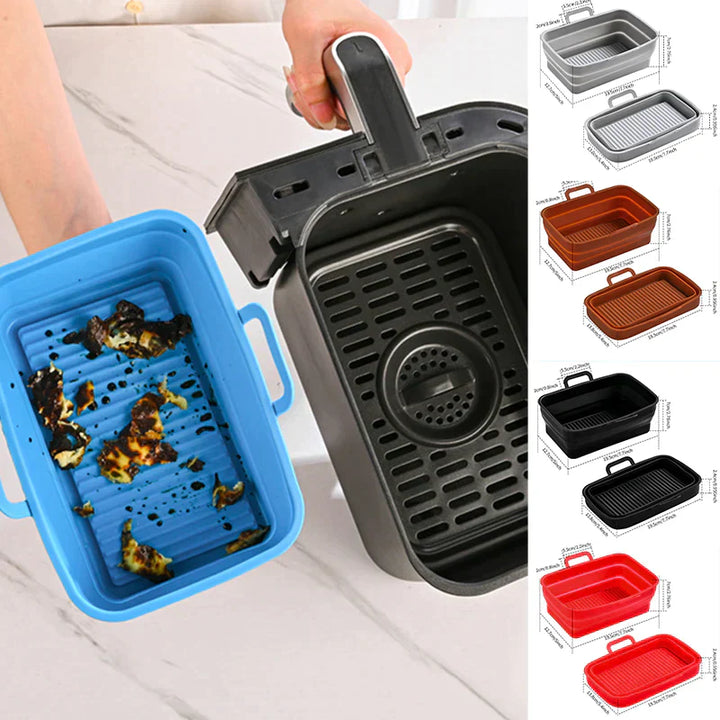 Foldable Air Fryer Silicone Baking Tray | Bowlift
