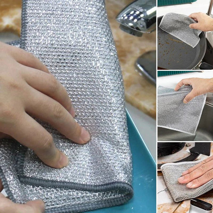 BowLift | Versatile wire dishcloths for wet and dry
