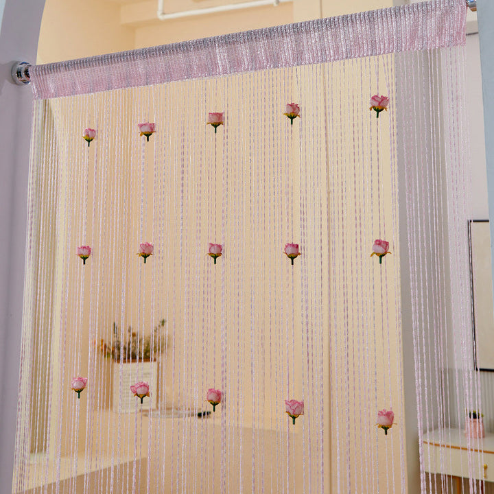 BowLift | Rose Thread Door Curtain