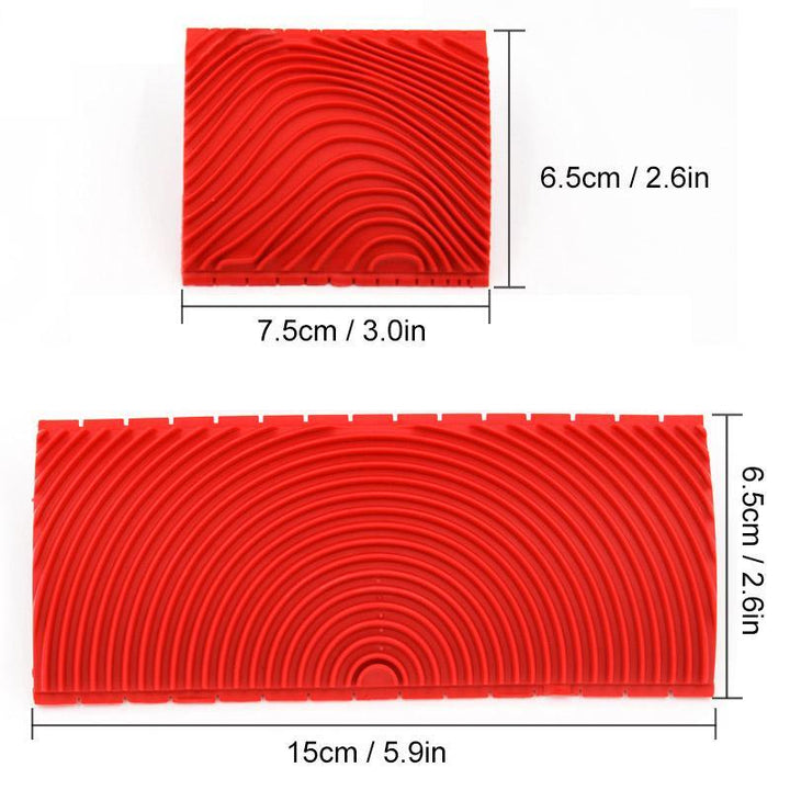 Wood grain rubber form tool | Bowlift