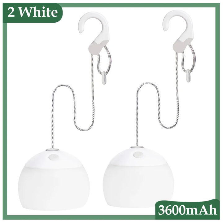 BowLift | Retro LED Camping Lamp - Rechargeable USB Light