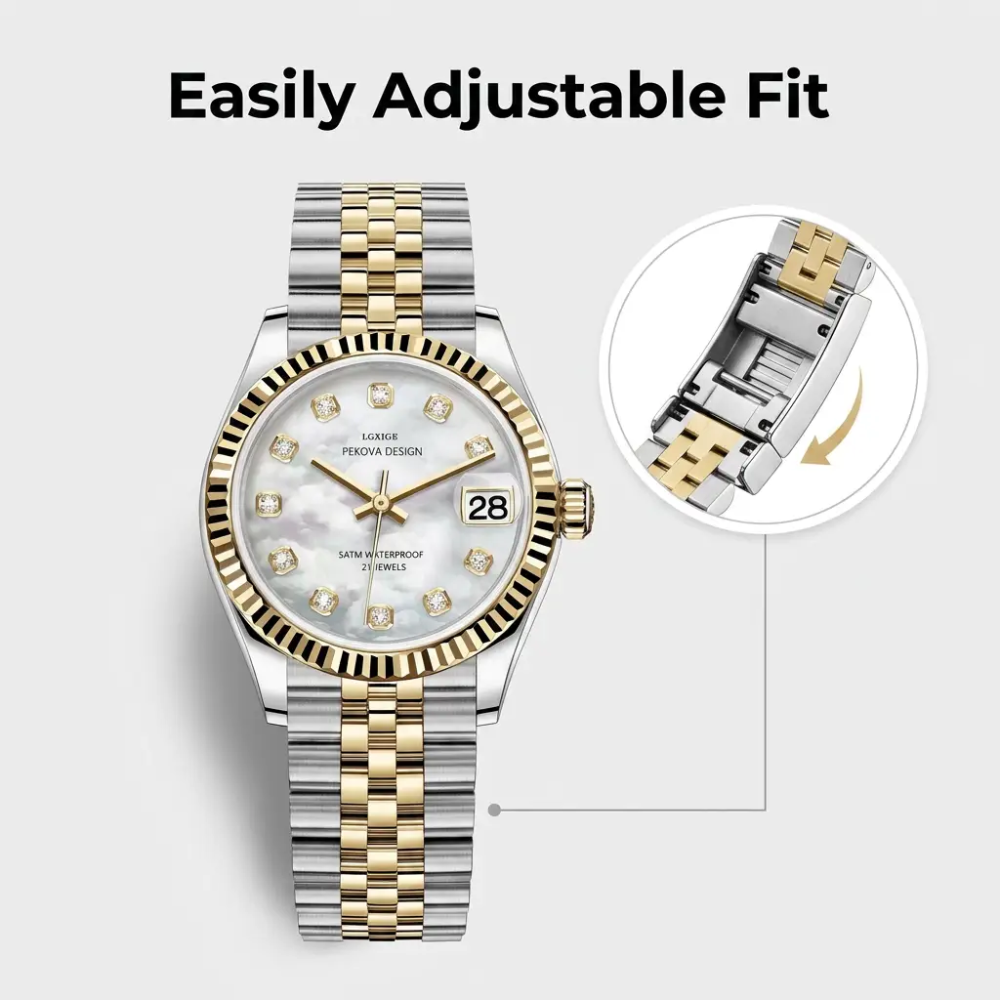 BowLift | Stainless Steel Wristwatch | Classic Design