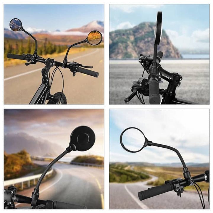 FlexiView bicycle mirror with long bracket | Bowlift