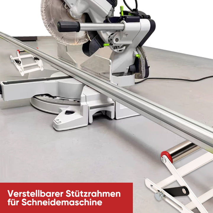 Adjustable support frame for cutting machines | Bowlift