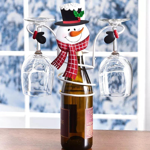Holiday Wine Bottle & Glass Holders | Bowlift
