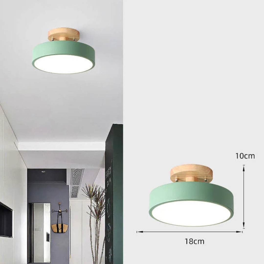 BowLift | Wooden LED Ceiling Lamp