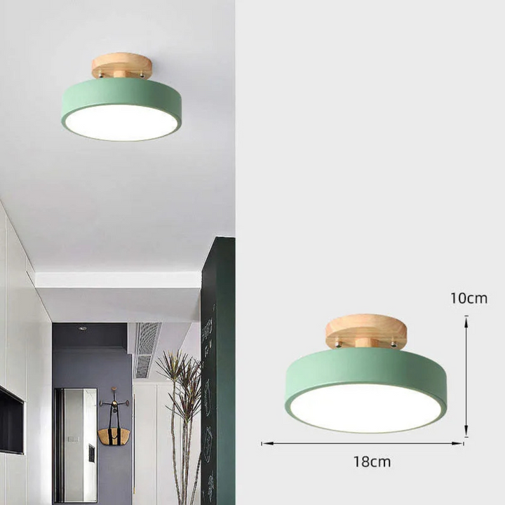 BowLift | Wooden LED Ceiling Lamp