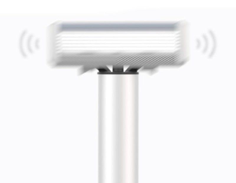 BowLift | Men's Dual-mode Shaver, with Sensor Switch, Manual and Automatic Integration, Aluminum Body and Long Standby Design