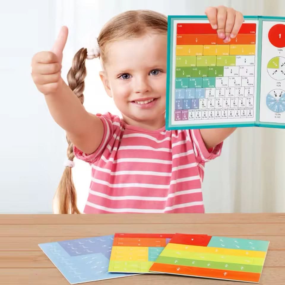BowLift | Magnetic Fraction Disc Set for Math Learning