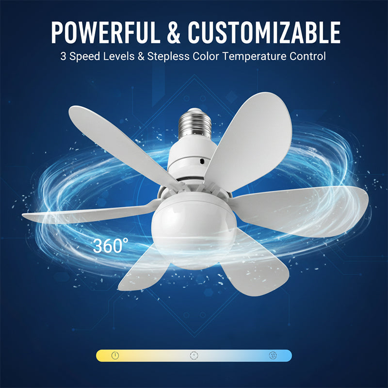 Modern Low Profile Ceiling Fan Light | Bowlift