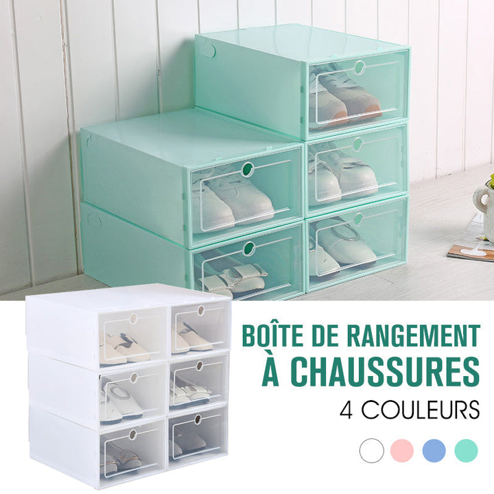 Ciaovie Shoe Storage Box Foldable, 6 Pieces | Bowlift