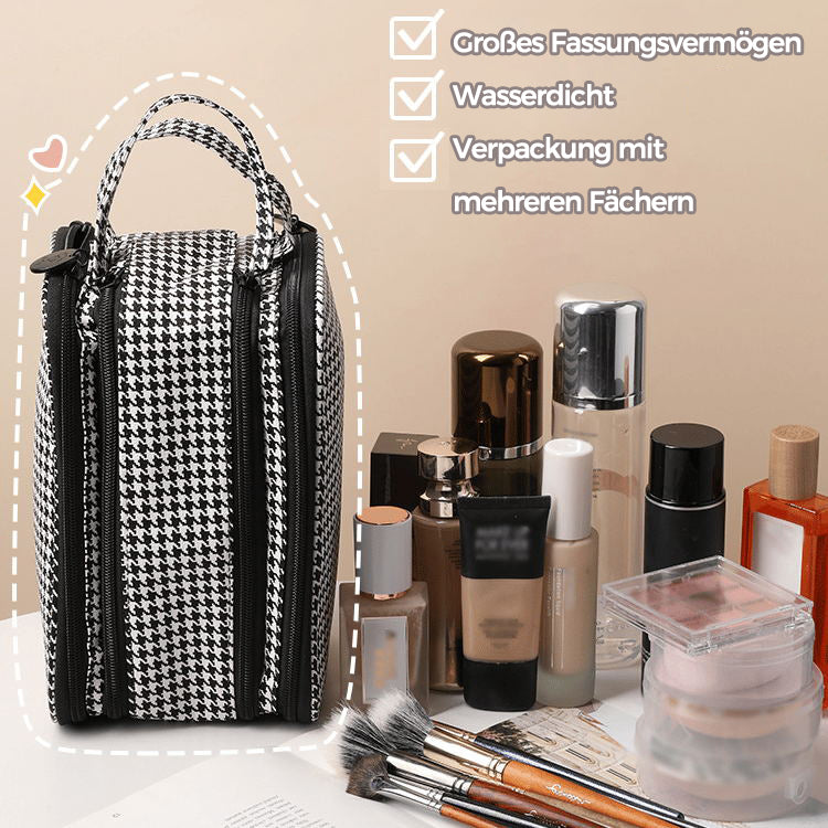 Portable cosmetics bag with large capacity | Bowlift