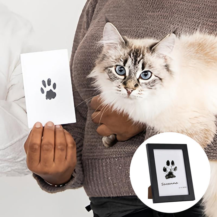 BowLift | DIY Pet Paw Print Memory Frame