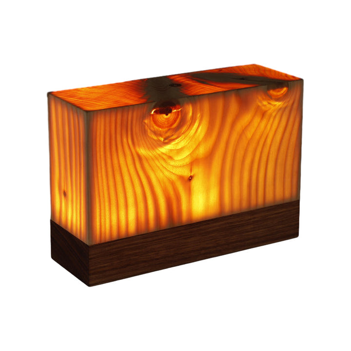 Wireless LED TaBowlifte Lamp with Touch Control | RechargeaBowlifte Battery | Wood Grain Design | AdjustaBowlifte Brightness | Bowlift