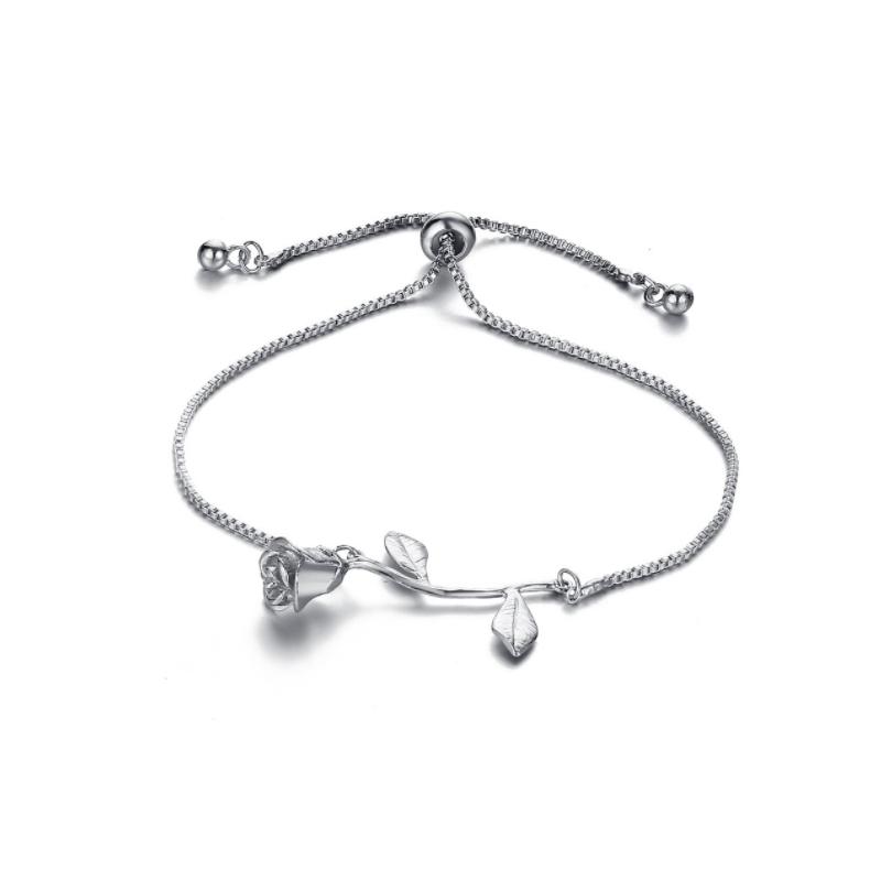 BowLift | Rose Flower Charm Bracelet