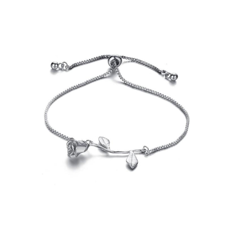 BowLift | Rose Flower Charm Bracelet