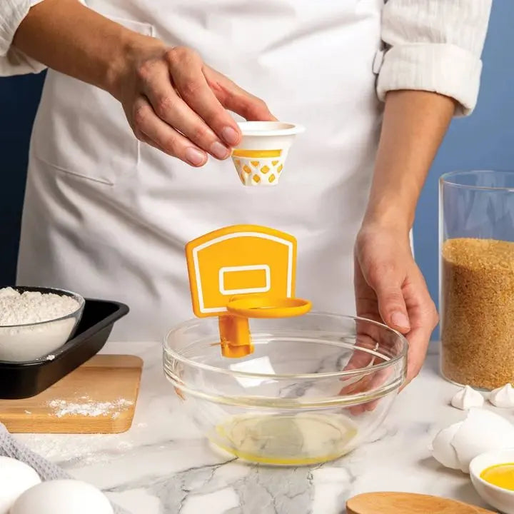 BowLift | 2+2 | Basketball Egg Yolk Separator – Fun & Easy Kitchen Tool