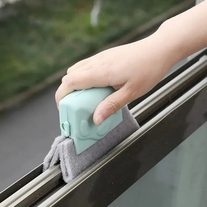 BowLift | 2+2 | Window Brush with Handle – Thorough Cleaning of Narrow Corners