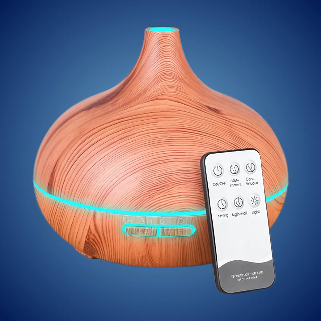 ZenAir Essential Oil Diffuser and Humidifier for Aromatherapy | Air Purification and Moisturised Comfort – Ideal for Wellness and Relaxation Bowlift