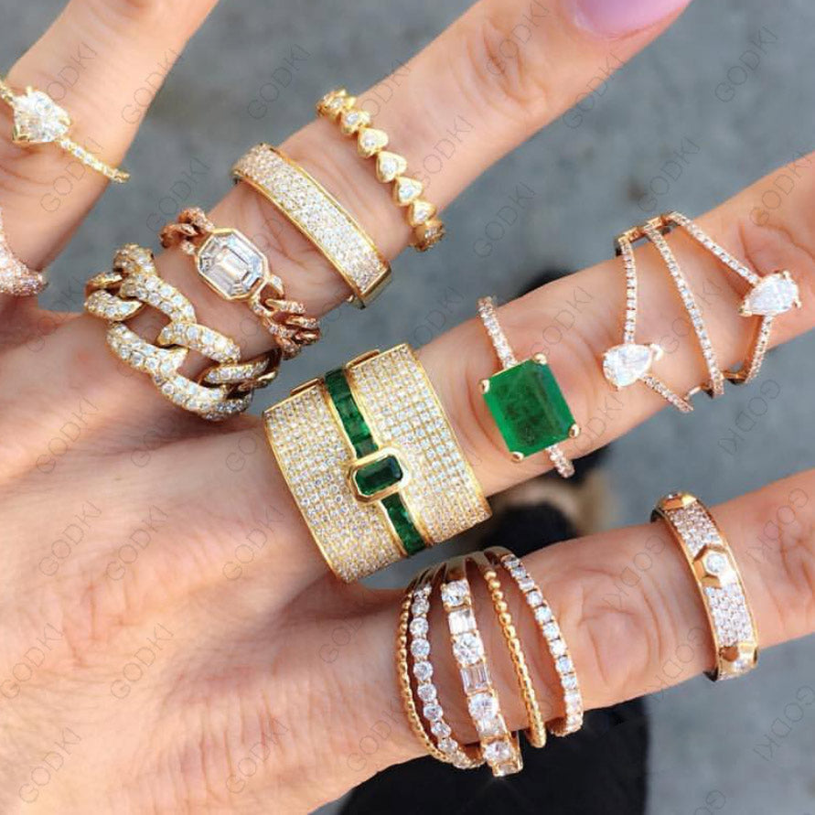 BowLift | Monaco Design Luxury Statement Stackable Ring For Women