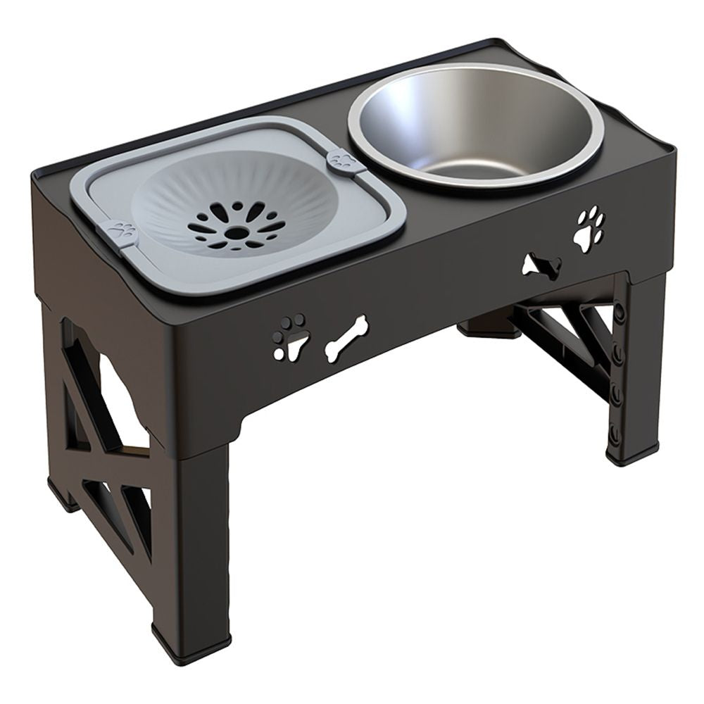 BowLift | Dog Bowl Raised Adjustable Slow Feeder Stand
