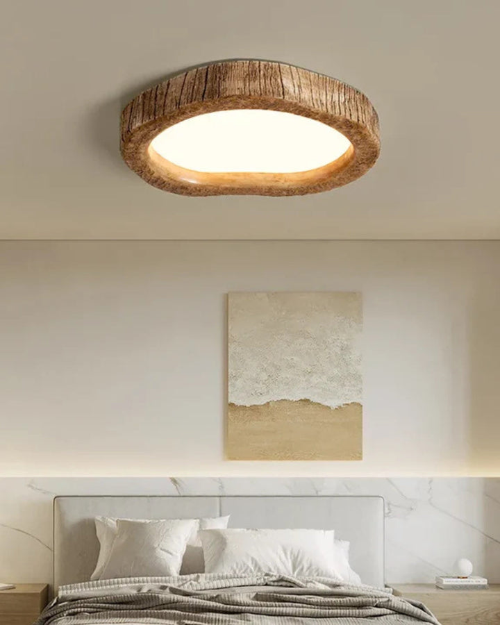 BowLift | Halo Ceiling Lamp made of Solid Wood