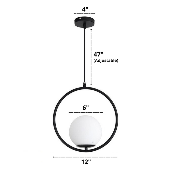 Nordic Glass Pendant Lamps | Bowlift