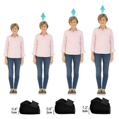 ElevateEase | Heel Lift Insoles – Height Increase – Pain Relief – Improved Posture - Everyday Comfort Bowlift