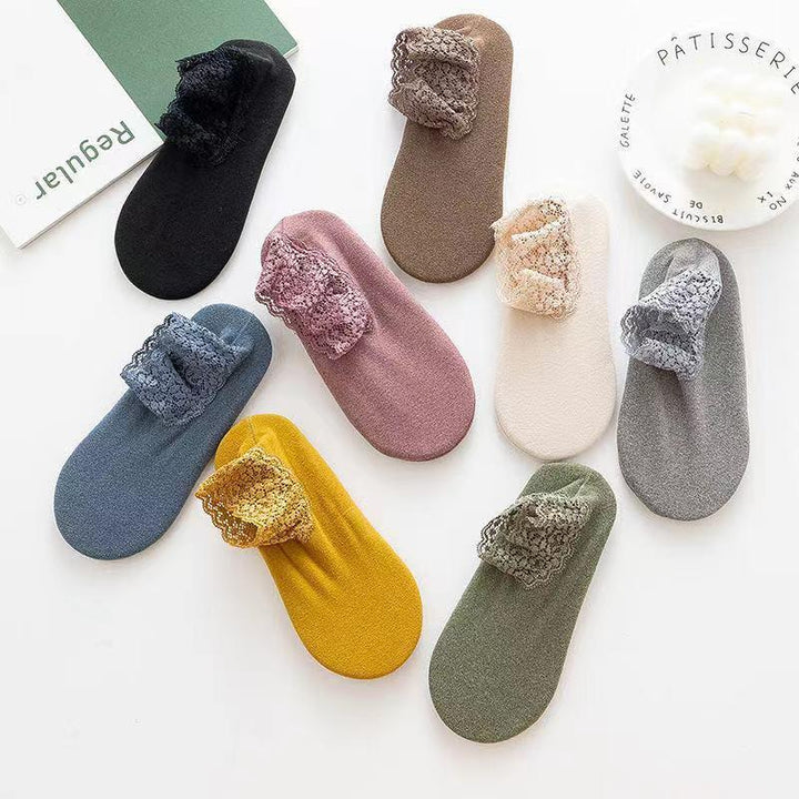 BowLift | New Fashion Lace Warmer Socks