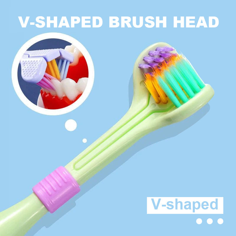 BowLift | Three-sided toothbrush