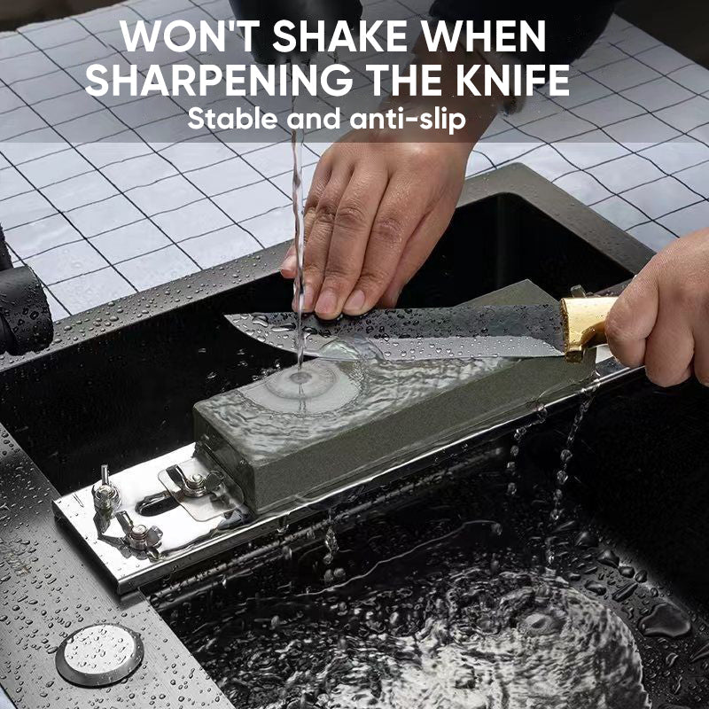 BowLift | Adjustable Water Tank Sharpening Stone Fixed Rack