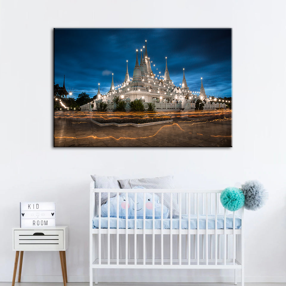 Shining Palace - Canvas Wall Art Painting | Bowlift