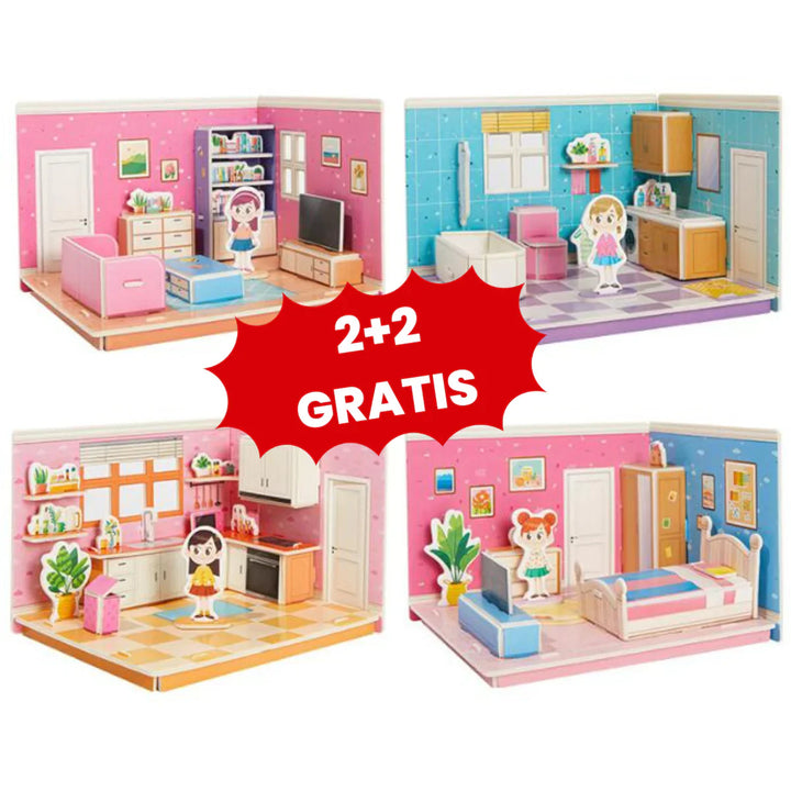 BowLift | Creative 3D Puzzle – Dream House for Playing & Designing