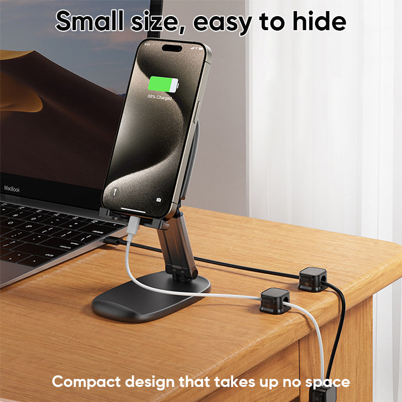 BowLift | Magnetic Cable Organizer Storage Holder