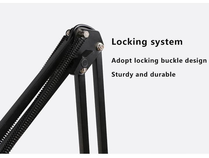 BowLift | LED Foldable Long Arm Clip Eye Protection USB Reading Table Lamp