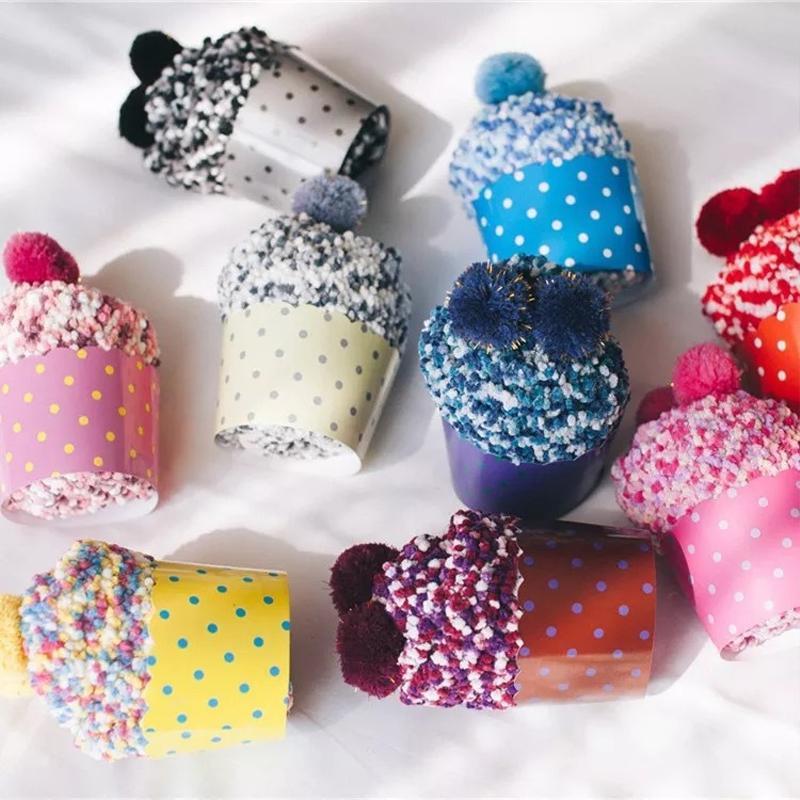 BowLift | Comfy Gift Pom Pom Cupcake Socks