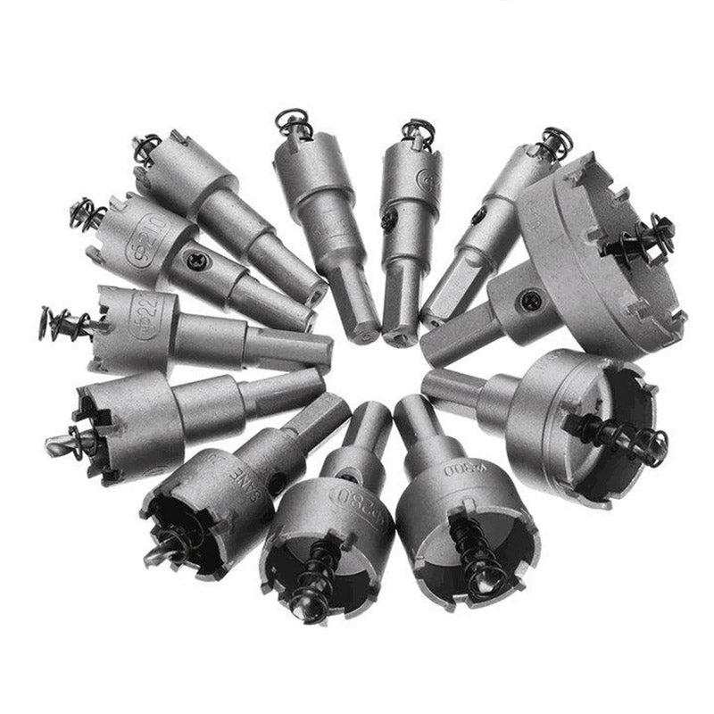 Drill Set for Hole Saws (12 Pieces) | Bowlift