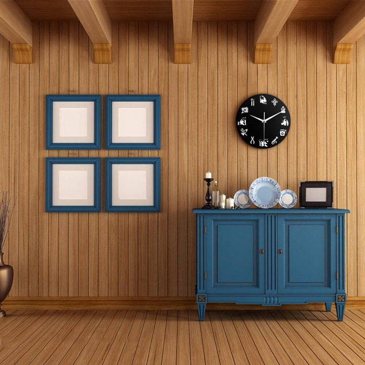 BowLift | Stylish Dental - Design Wall Clock for a Modern Interior