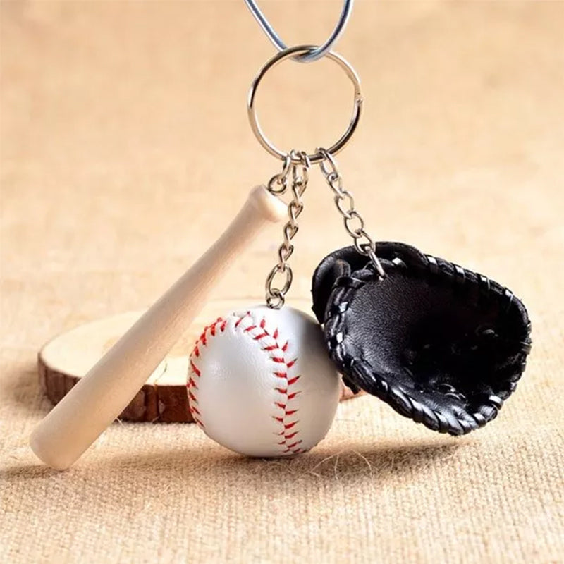 Creative Baseball Keychain Bowlift