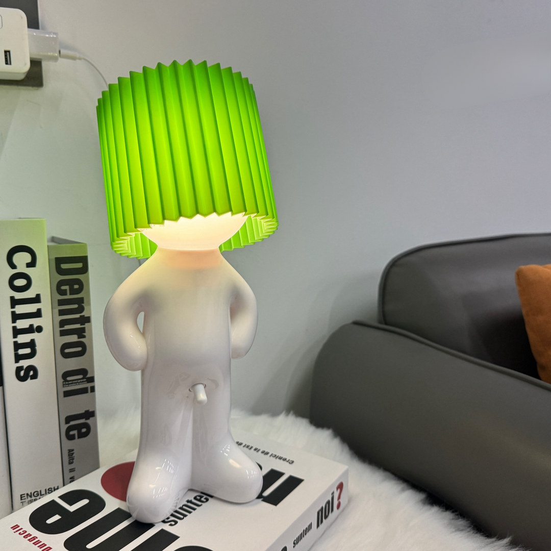 VerlegenLicht - Modern Geometric USB Table Lamp Bowlift