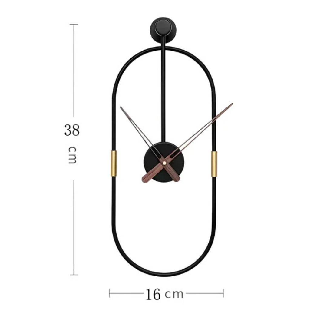 BowLift | Large Wall Clock Quintessence of Minimalism