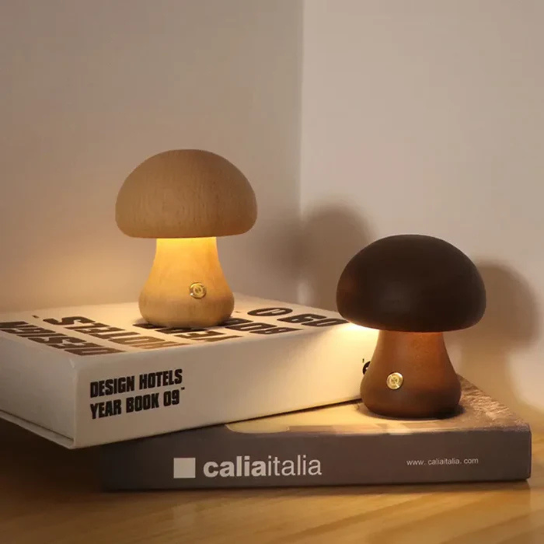 BowLift | Rechargeable Table Lamp Made of Wood
