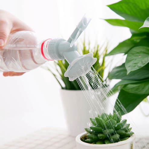 BowLift | 2-in-1 Double Cap Bottle Spray Nozzle – Mini Spray Head for Garden Irrigation
