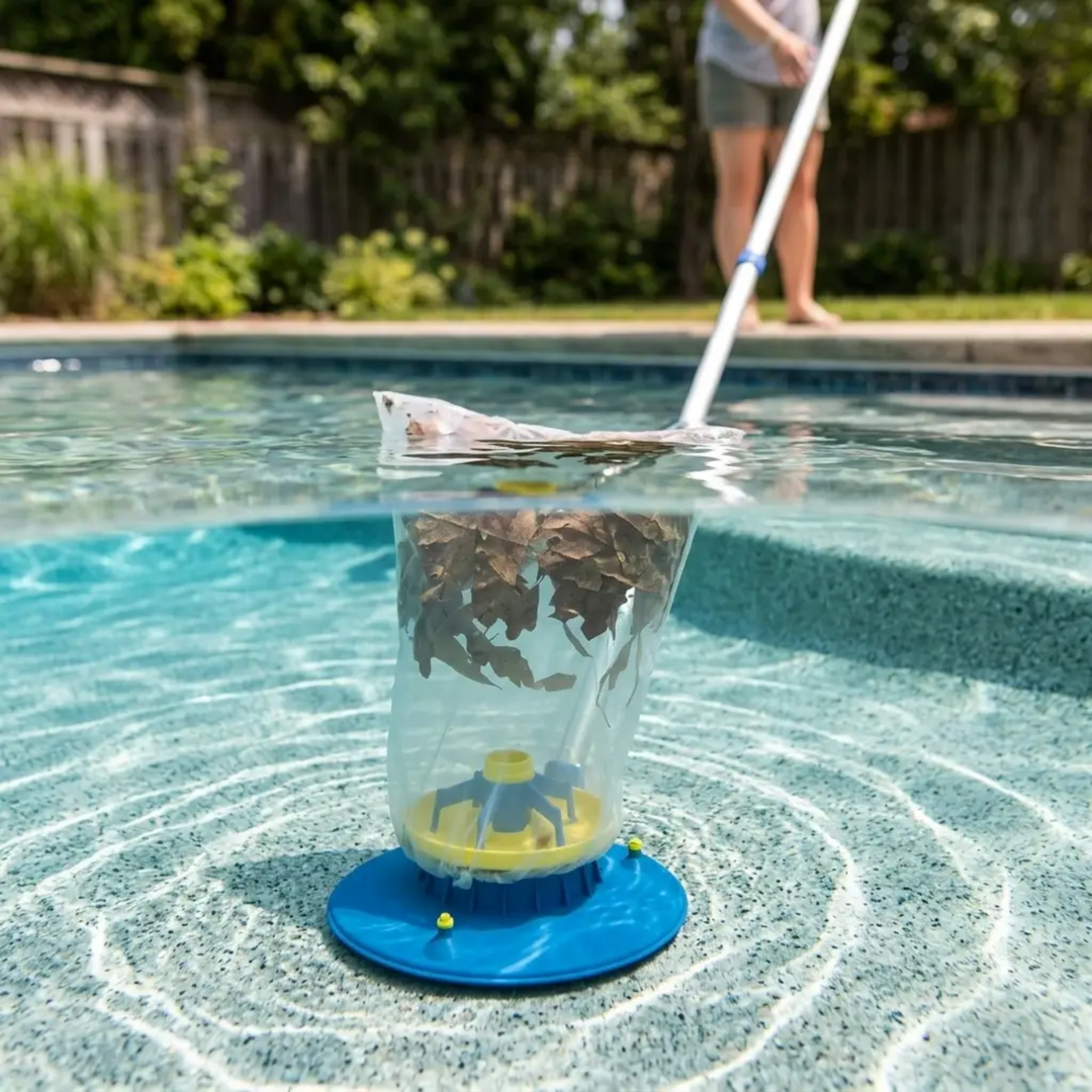 BowLift | Large Pool Leaf Vacuum | Powerful Suction, Easy Maneuverability & Ideal for Inground and Above Ground Swimming Pools
