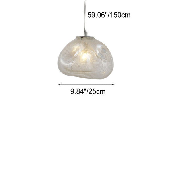 BowLift | CloudNova Glass Pendant Light | Modern Design | Unique Cloud Look | Ambient Lighting