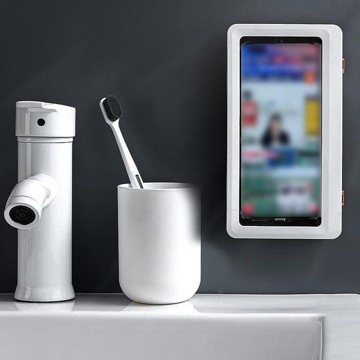 Waterproof phone holder for the bathroom | Bowlift